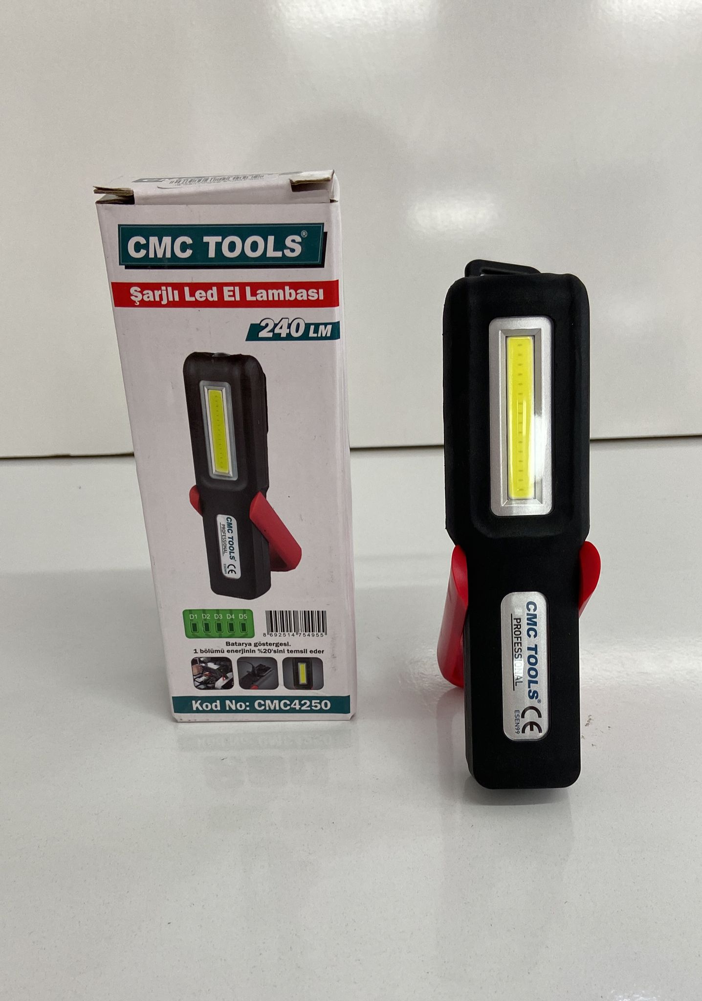 CMC TOOLS SARJLI LED EL LAMBASI 240LM